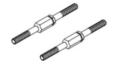 SWORKz Fox44 Spurstange 5mm (2)